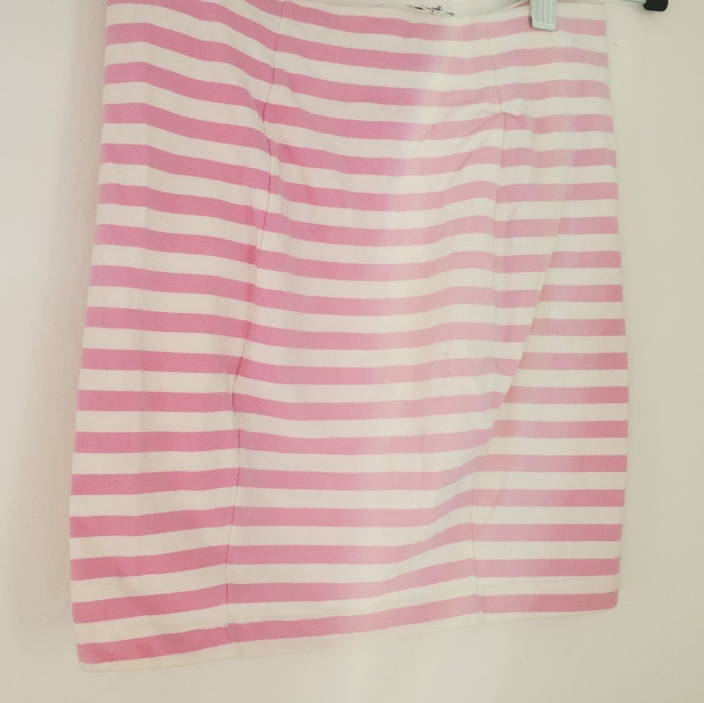 Betsey Johnson Striped Mini Skirt